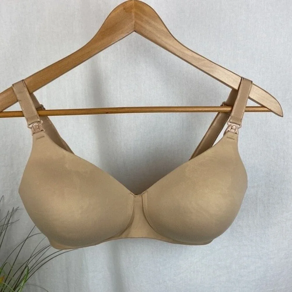 Soma Nude Wire Free Nursing Bra 34DD